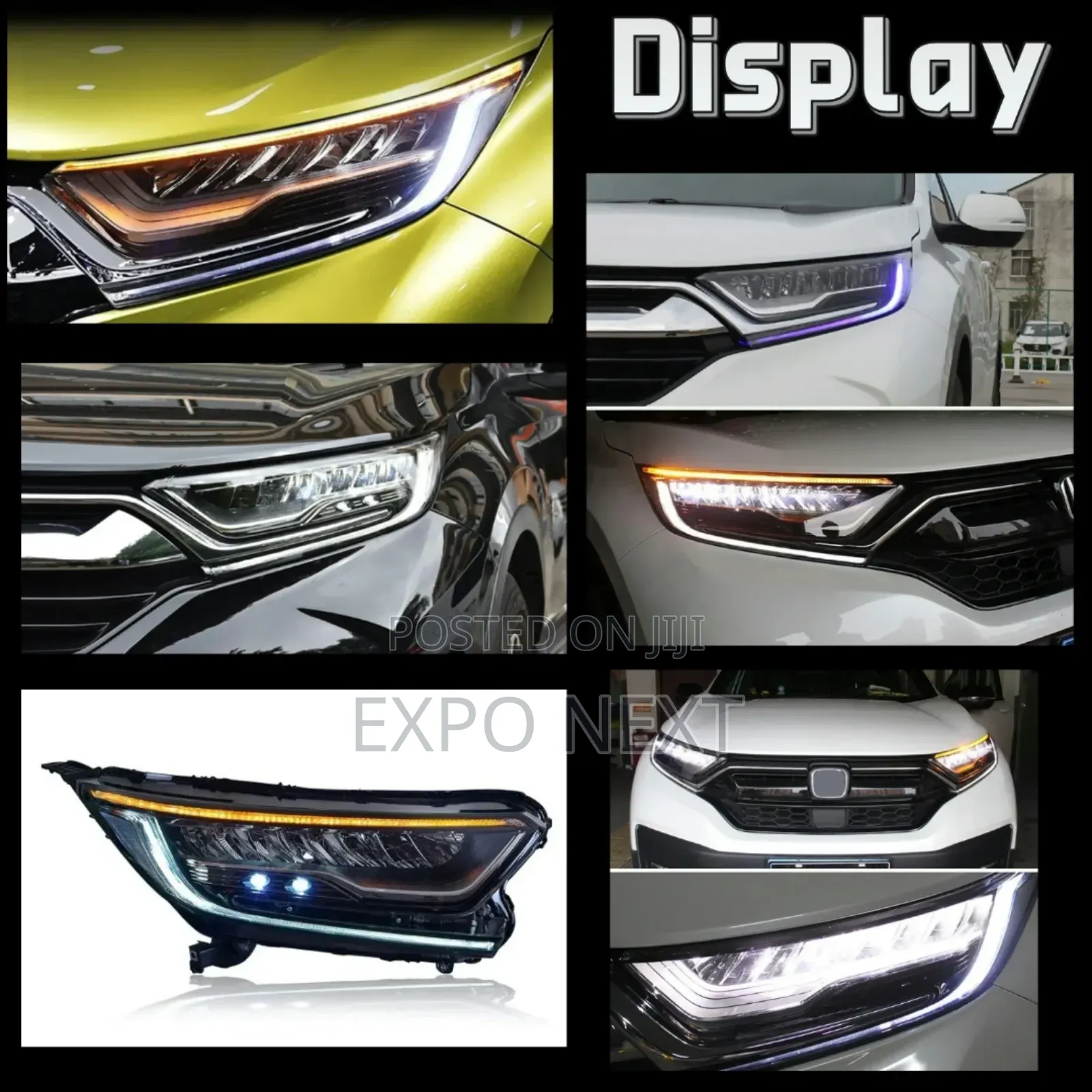 2017- 2019 Honda Cr-v Headlight Pair