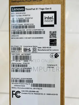 New Laptop Lenovo Thinkpad X1 Yoga 8GB Intel Core I5 SSD 512GB