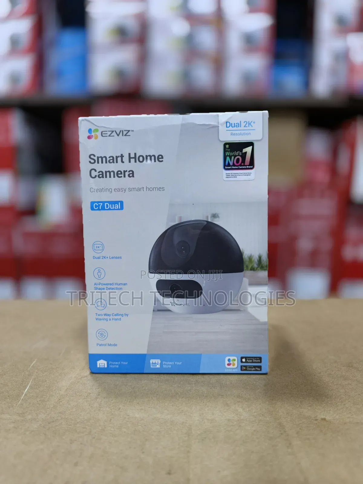 Ezviz C7 Dual 4mp + 4mp Wi-Fi Camera Indoor