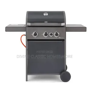 Tower Stealth 3000 4 Burner 3+1 Porcelain Gas Bbq+ Side Burner