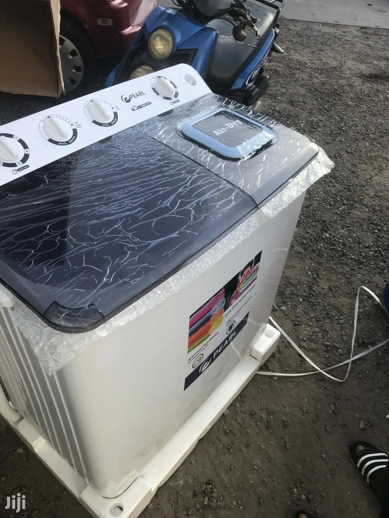 A New Pearl 12kg Twin Tub Semi Auto Washing Machine-pwm-12tt