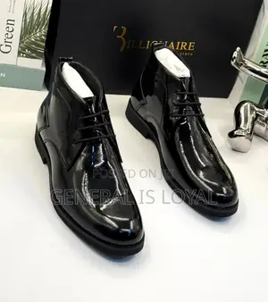 Billionaire Mens Mirror Lace Boot