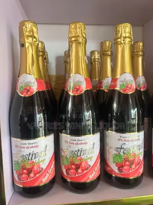Festival Red Grape Non Alcoholic Champagne-750 Ml