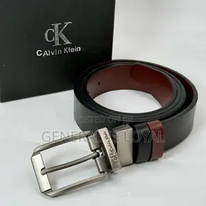 Calvin Klein Mens Reversible Leather Belt
