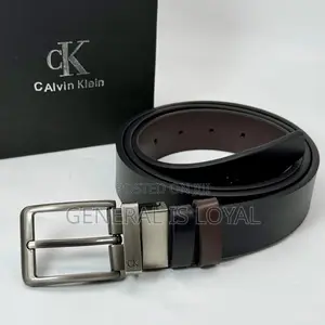 Calvin Klein Mens Reversible Leather Belt