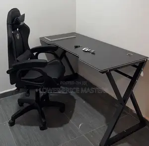 Gaming Chair and Table Complete