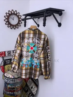 High Quality Chrome Heart Button Shirts Available in Stock