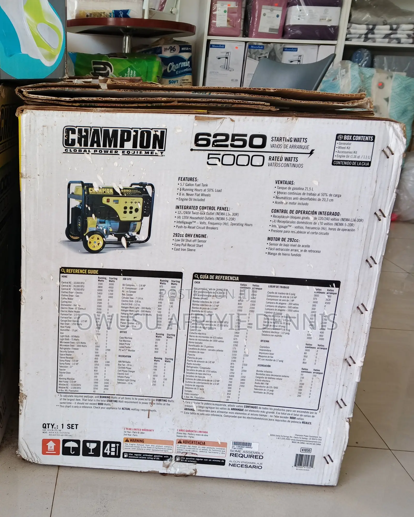 Champion Global Power Generator - Model: 41030