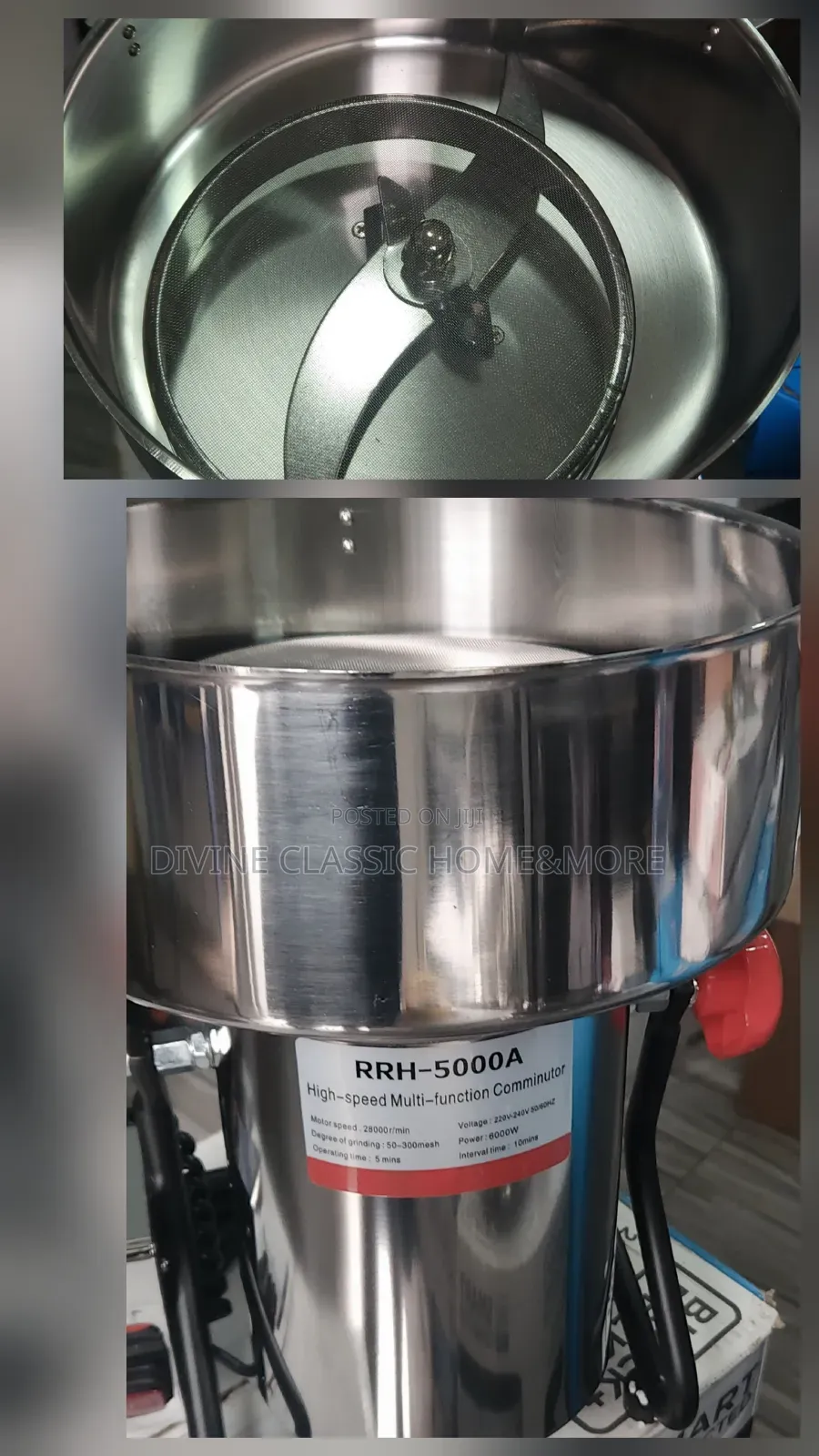 4.5kg Commercial Spice And Herbs Grinder/ Miller (4500g)