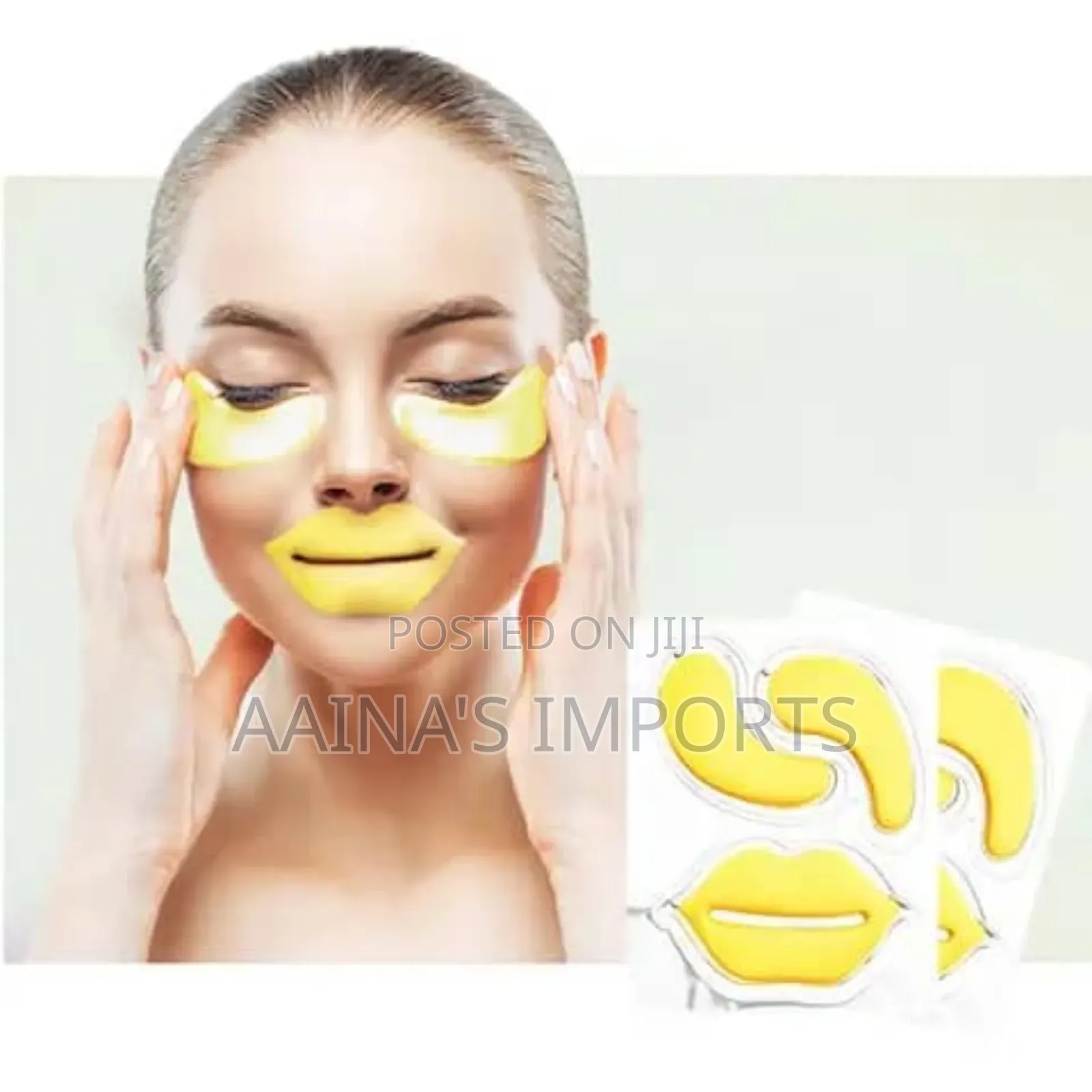 Facial, Under Eye, Lip and Foot Mask