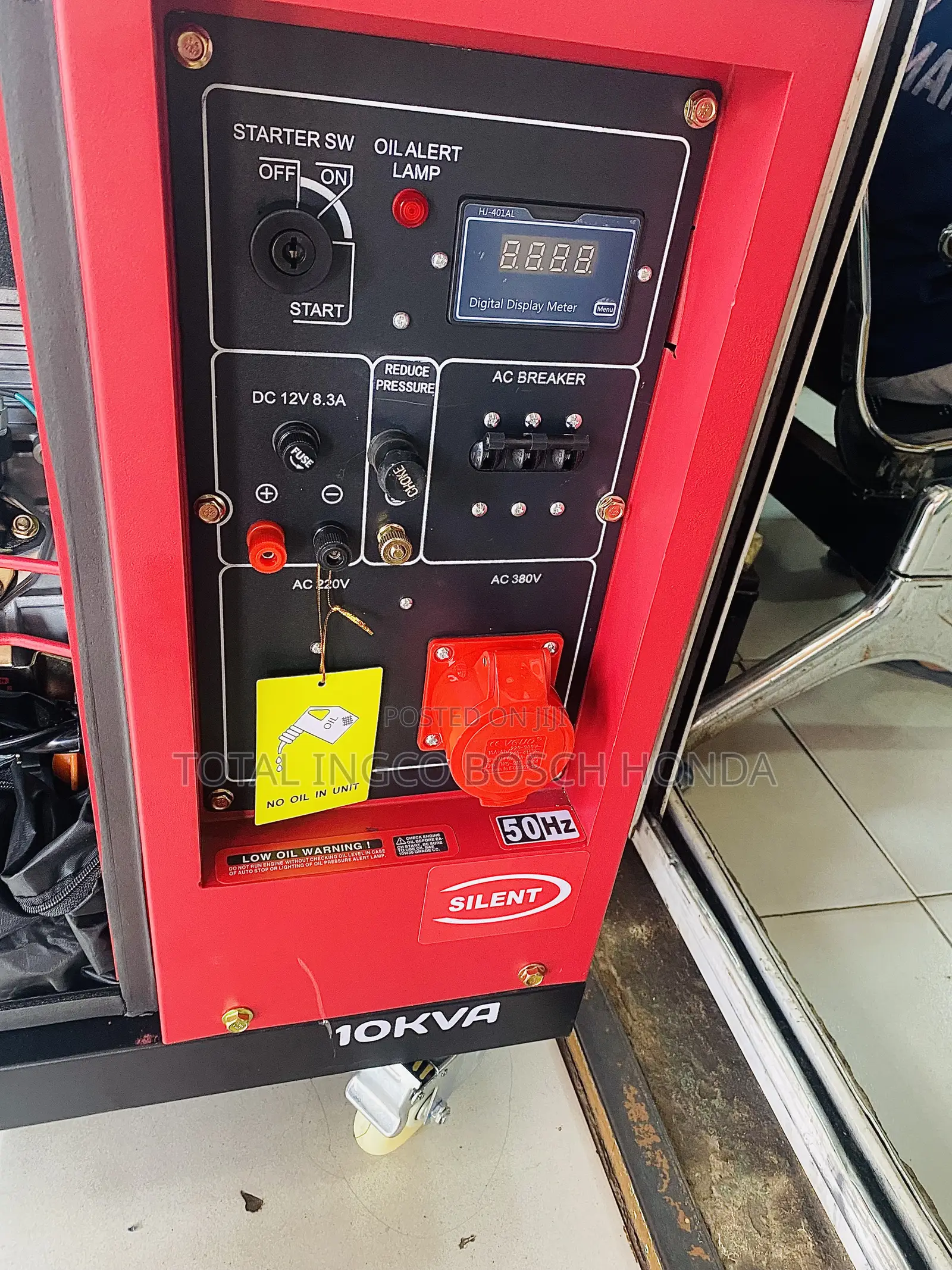 Generator Mini 10kva(Single Phase) Start Desiel Honda Gen