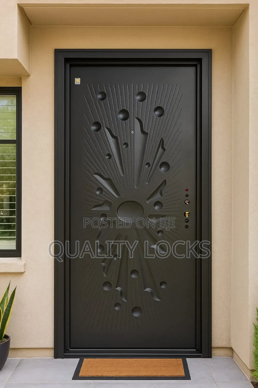 Paladin Turkish Black Single Door Available