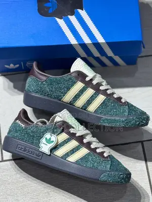 Adidas Forest Hills Brain Dead Green Violet Tone