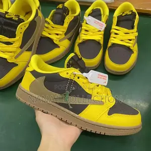 Nike Air Jordan 1 Low Travis Scott “Yellow Brown “