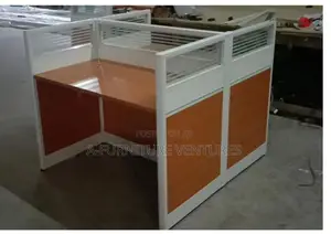 Orange Two in One Workstation