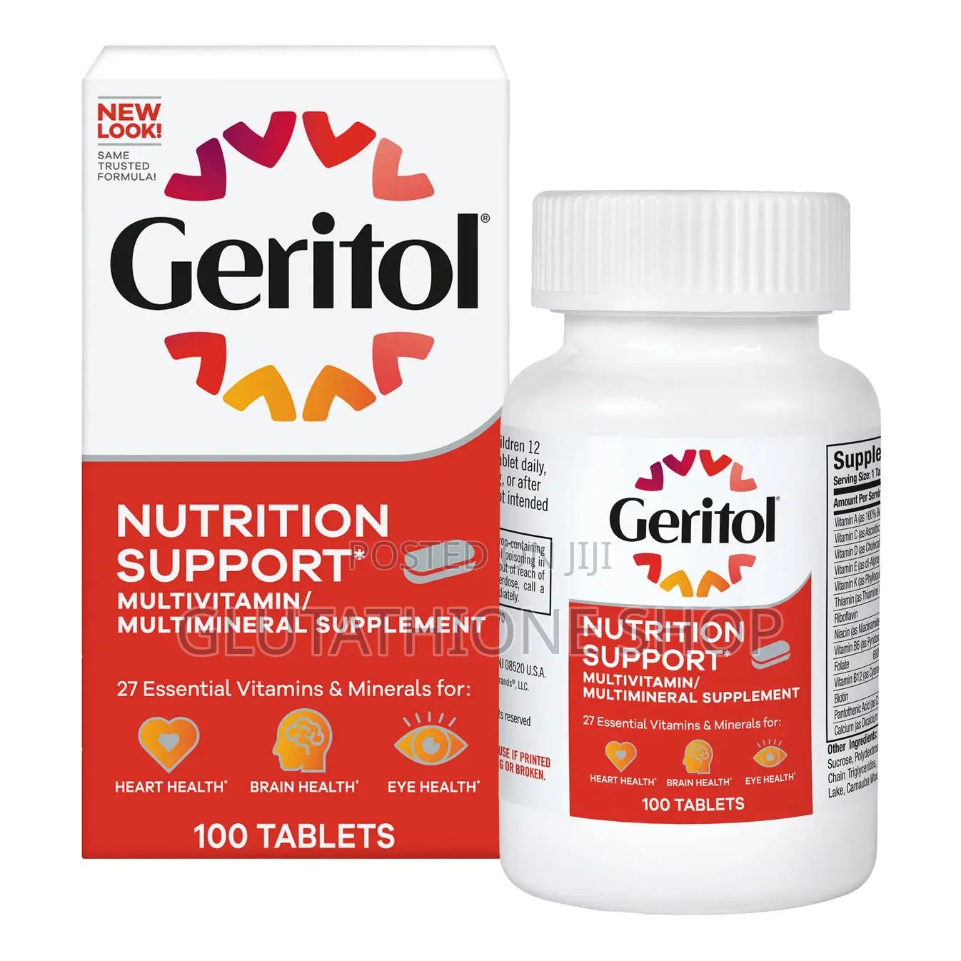 Geritol Multivitamin Supplement And Syrup