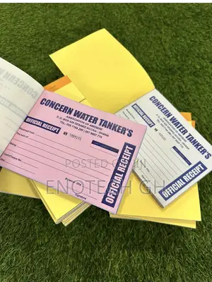 Receipt and Invoice Books