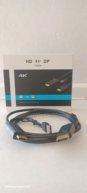 Hdmi Male to Dp Male Cable With Usb Power 1.8m 60hz