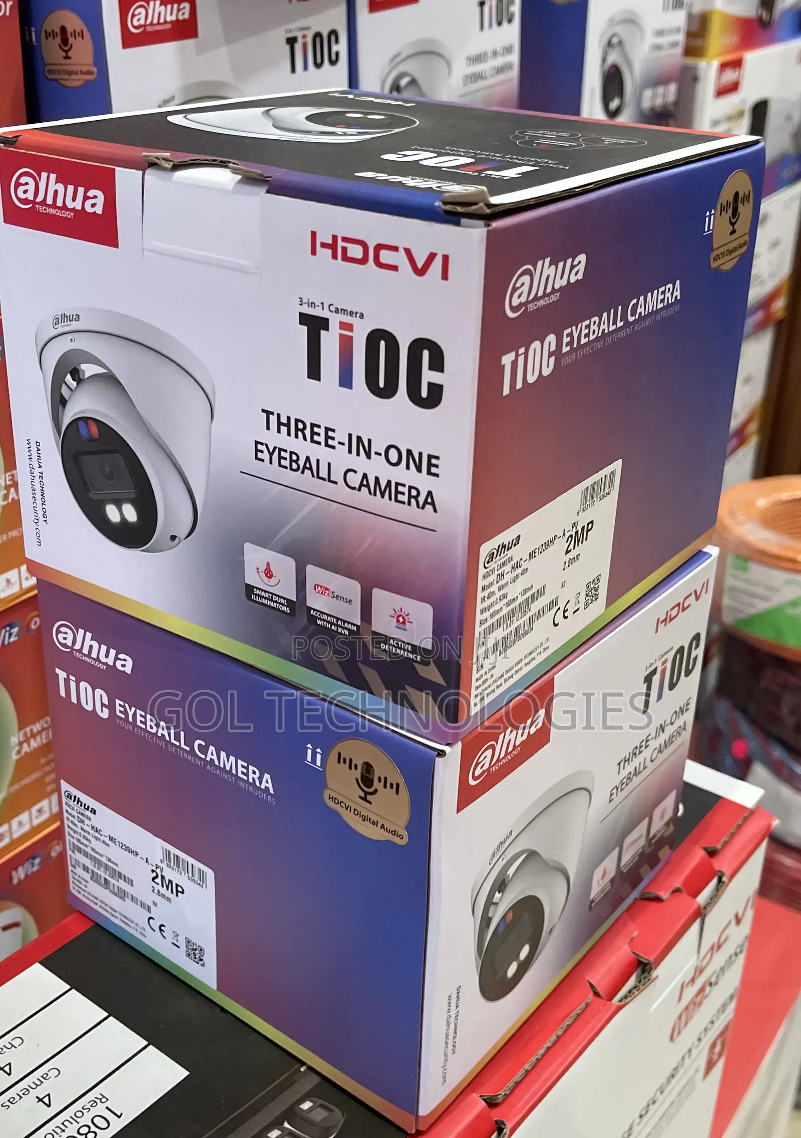 Dahua 2mp Analog Camera With Siren Dh - Hac - Me1239hp - A - Pv