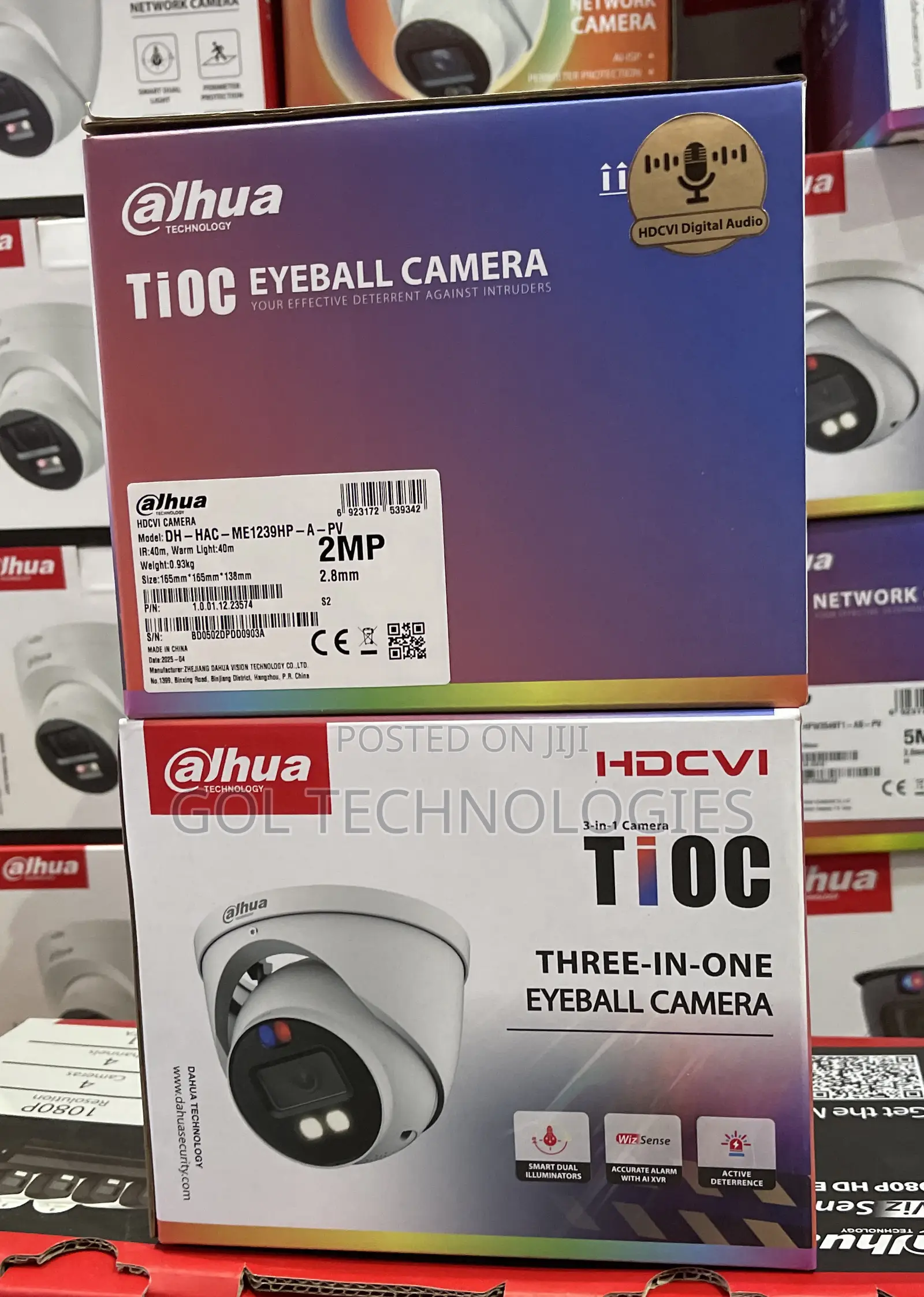 Dahua 2mp Analog Camera With Siren Dh - Hac - Me1239hp - A - Pv