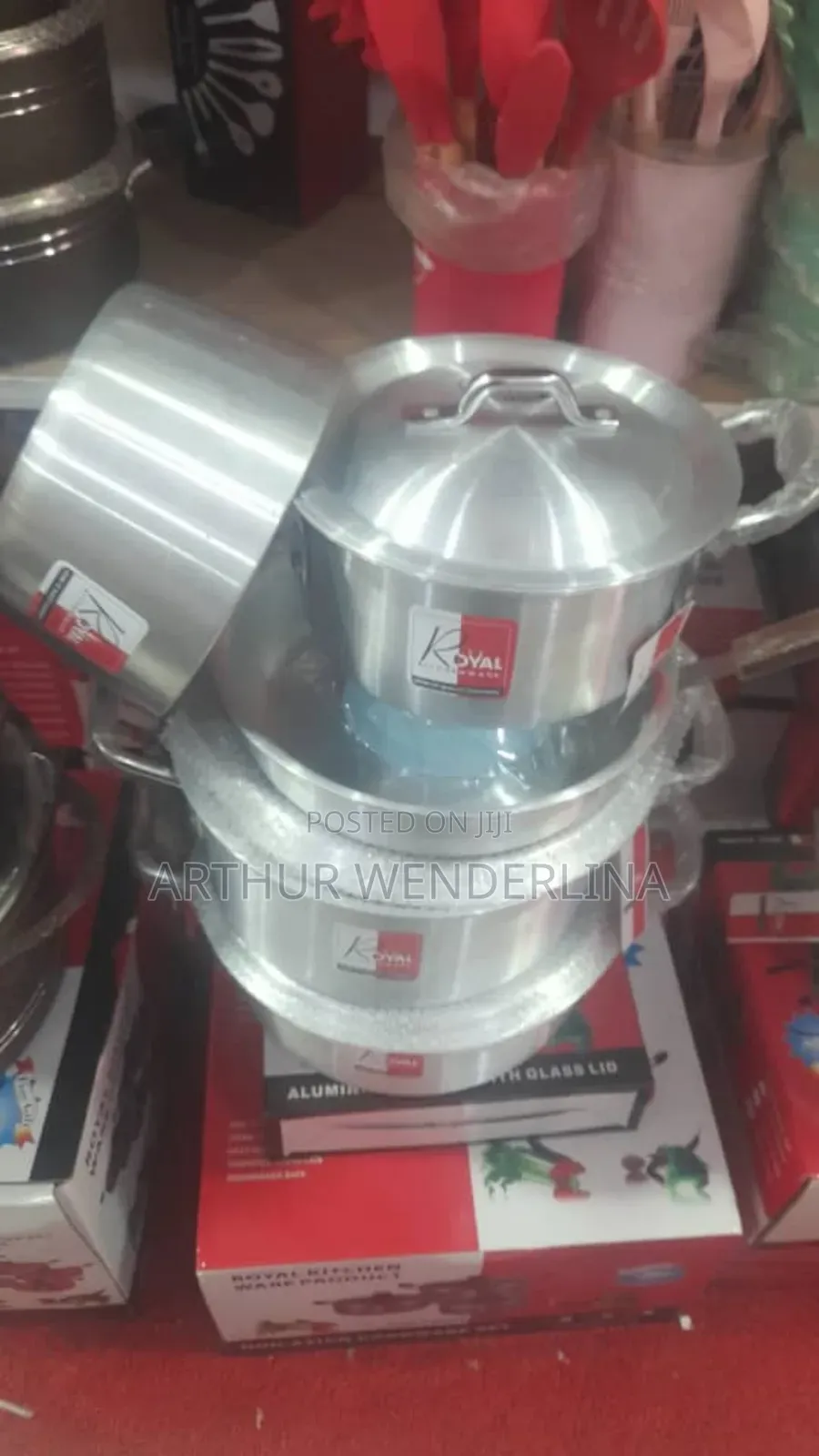 Royal Kitchen 5set With Banku Pan