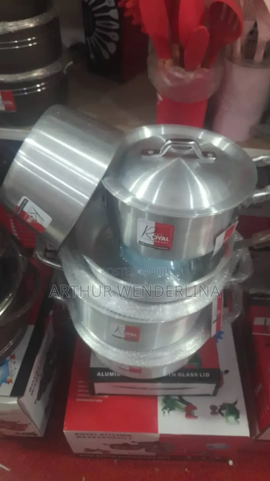 Royal Kitchen 5set With Banku Pan