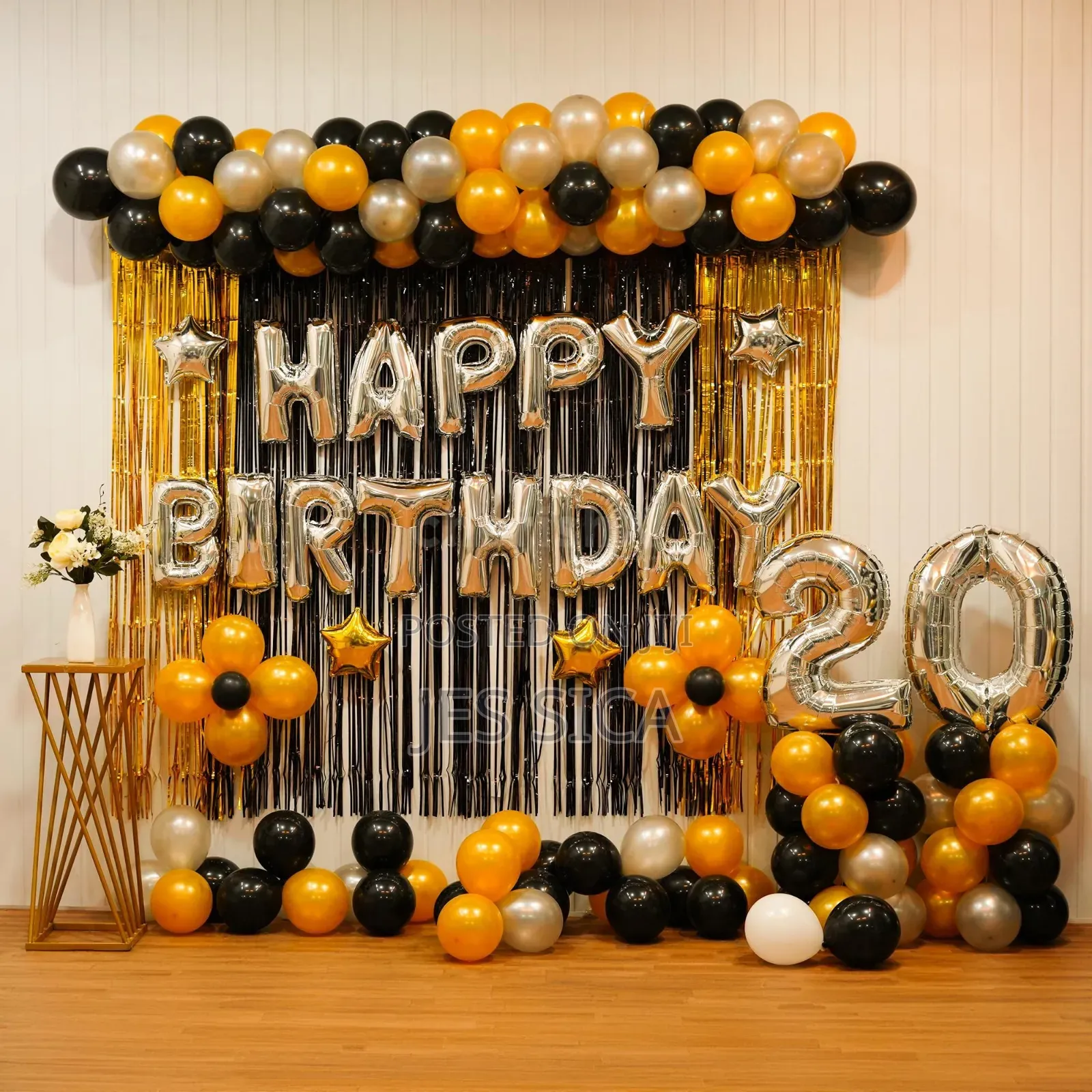 Balloon Decorations Backdrop