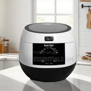 Silver Crest 6l Digital Rice Cooker – Easy Cooking