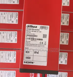 Dahua 8ch Poe NVR Network Video Recorder Dhi - Nvr1108hs- 8p - S3/H