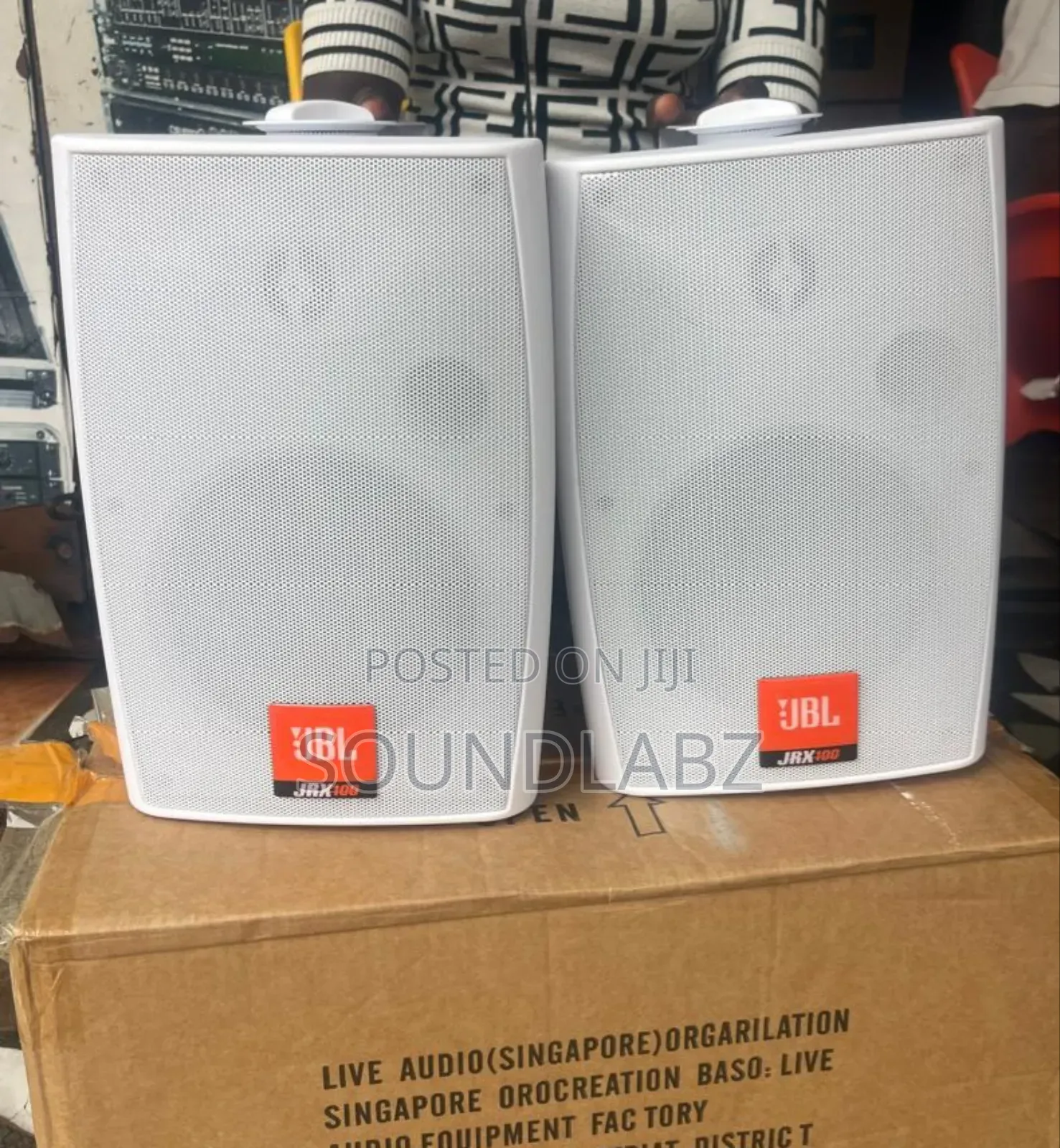 JBL 6.5inches Pair of Wall Mount Speakers ( White Colour)