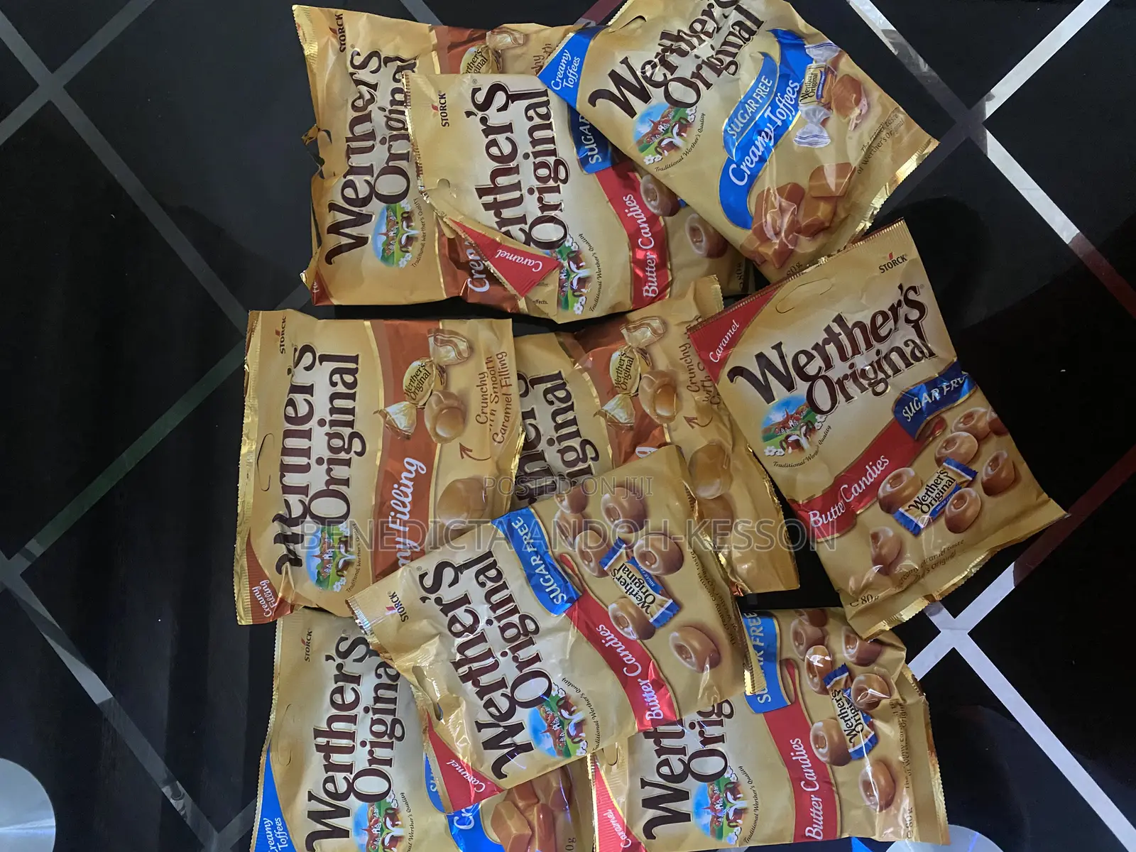 Werthers Sugar Free and Creamy Filling Butter Candy