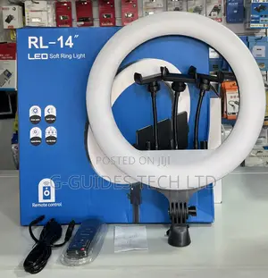 14-Inch Ring Light With Stand and Bag