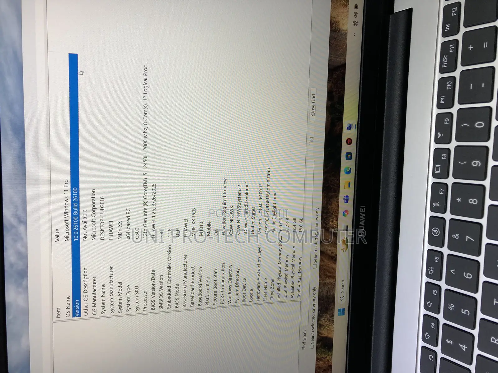 Laptop Huawei Matebook D 15 16GB Intel Core I5 SSD 512GB