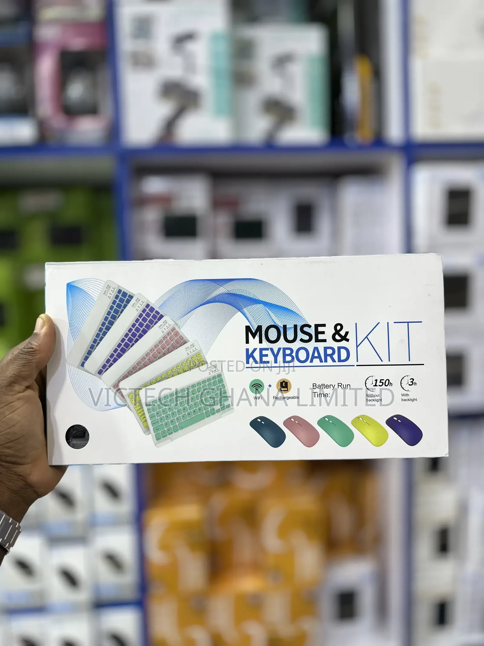 Wireless Bluetooth Keyboard and Mouse