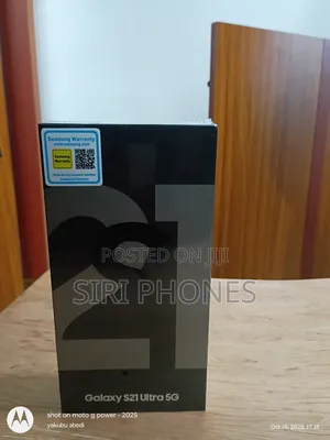 New Samsung Galaxy S21 Ultra 5G 128 GB Silver