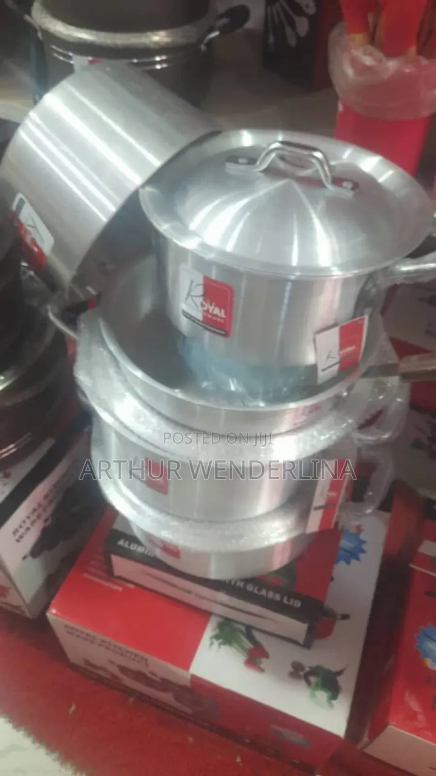 Royal Kitchen 5set With Banku Pan
