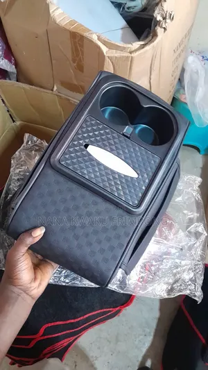 Arm Rest Covers (Universal) With Tissue And 2 Cup Holders Available