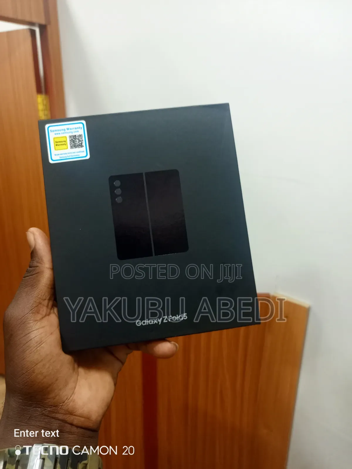 New Samsung Galaxy Z Fold 5 256 GB Black