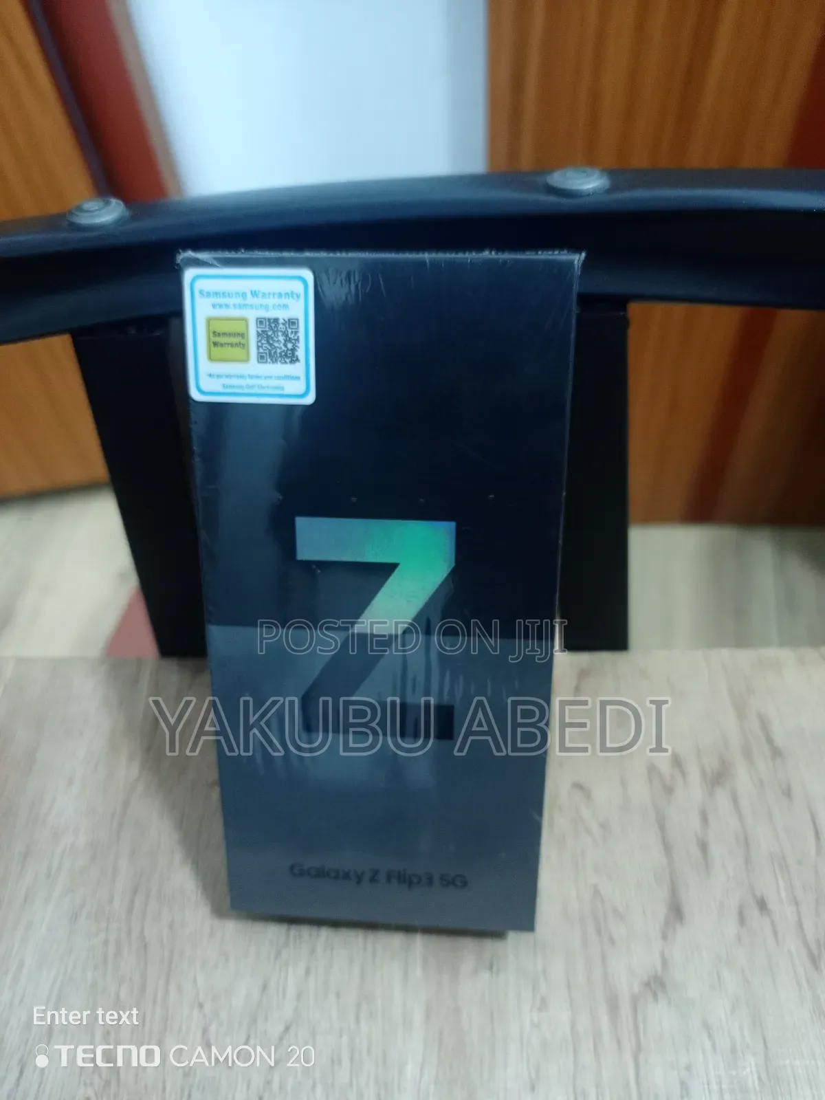 New Samsung Galaxy Z Flip 3 256 GB Black