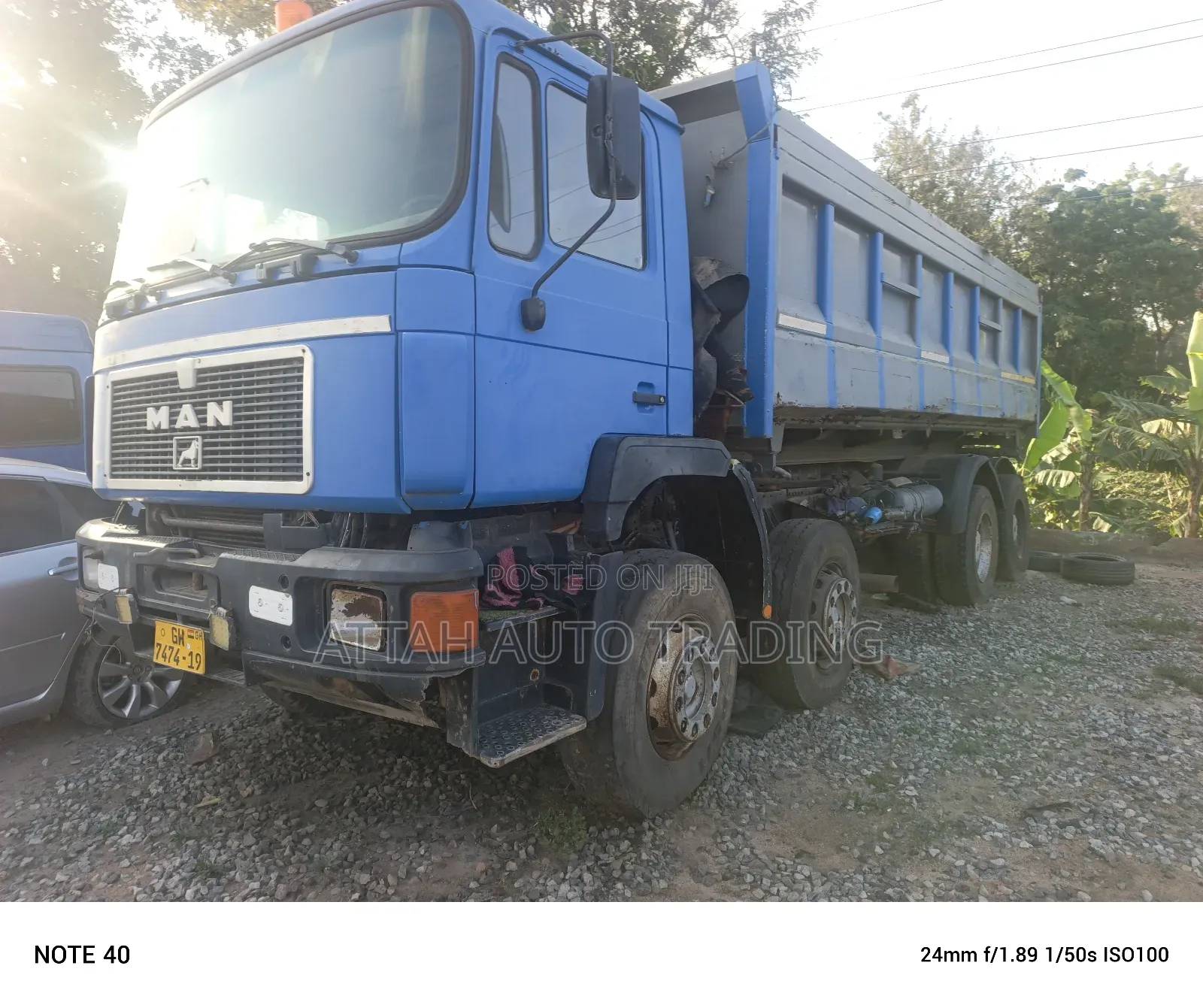 Man Deseil 12wheeler