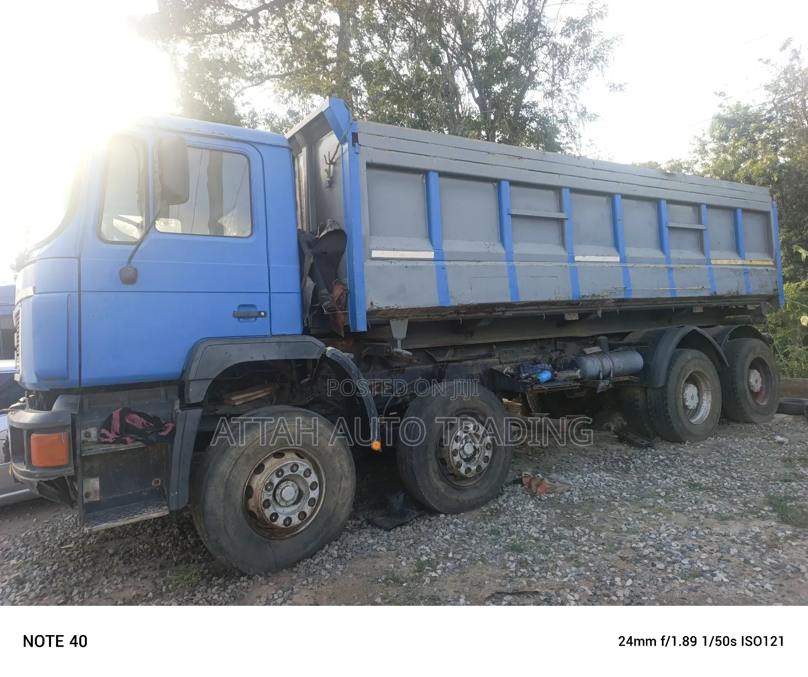 Man Deseil 12wheeler