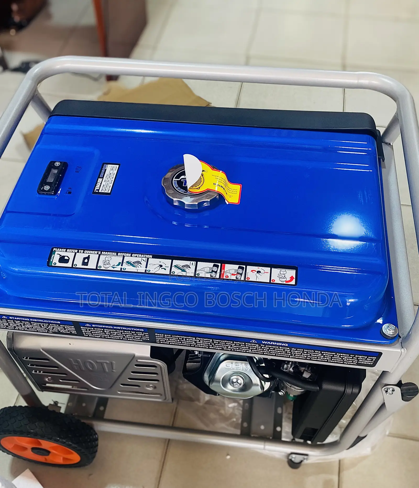Powerful Gasoline 9.5kw 100% Copper Generator