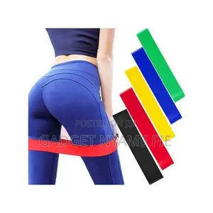 5 in 1 Multicolored Extra Tough Exercise Resistance Bands