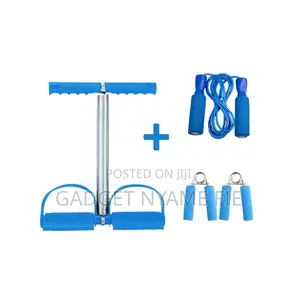 Smart Spring Tummy Trimmer With Hand Grips and Skipping Rope