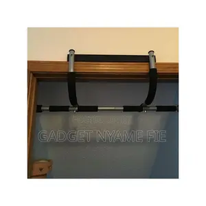 Iron Gym - Total Upper Body Workout Bar - Black/Silver