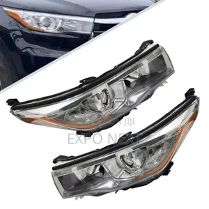 2014-2016 Toyota Highlander Projector Headlight Pair Oem