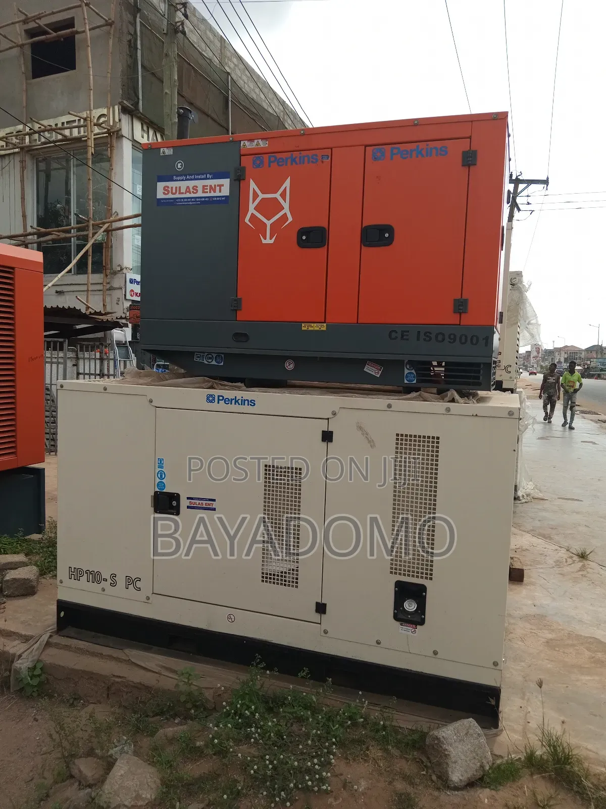 30/50 Kva Perkins Generators