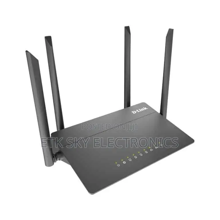 D-Link Wireless Ac1200 Dualband Router, 4x Ethernet Ports, VPN Support