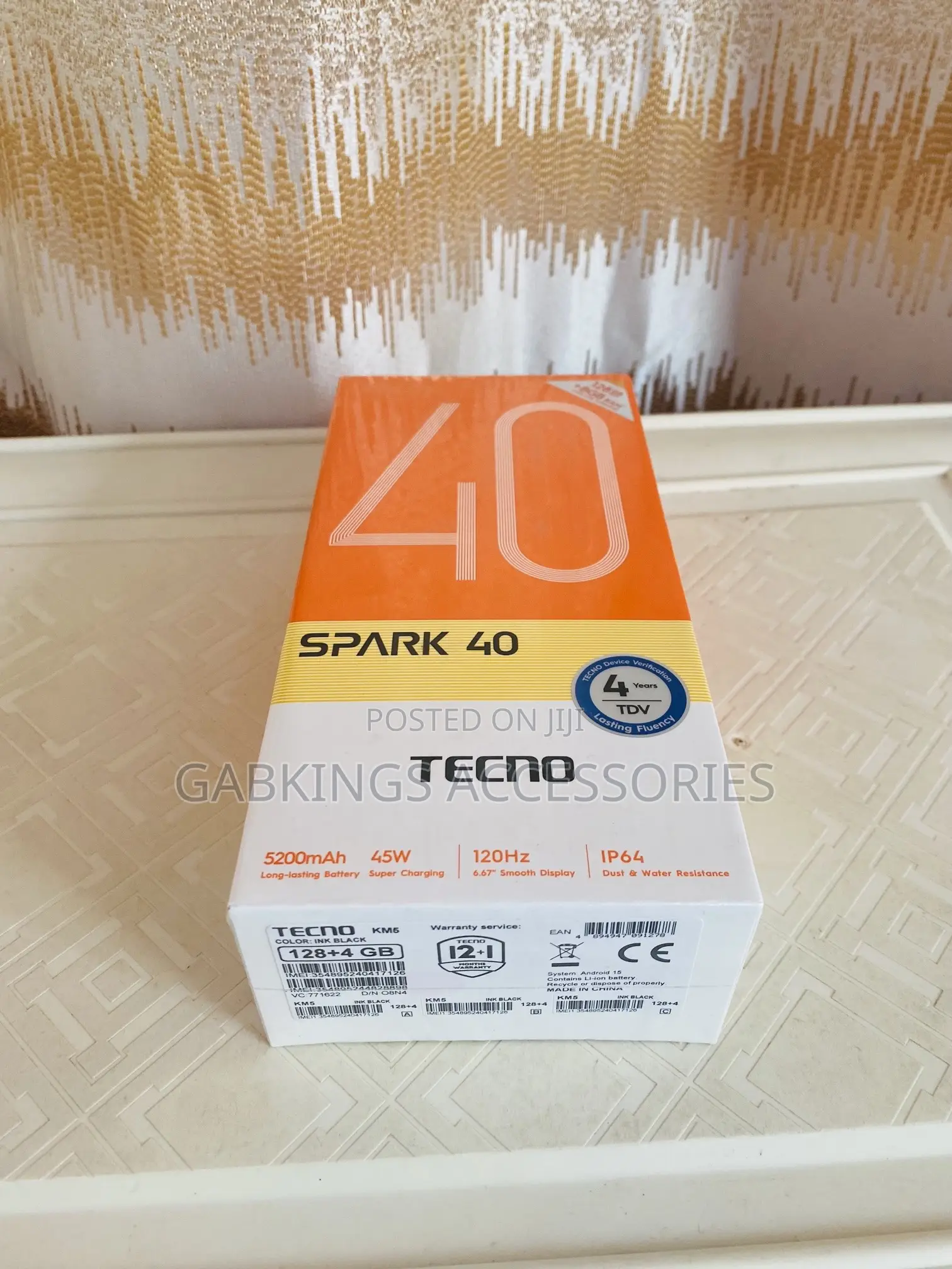 New Tecno Spark 40 128 GB