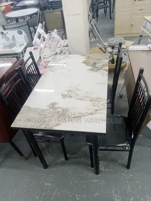 4 Seater Marble Top Diningset